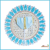 Blended Thread Sitara Work Light Blue Poshak